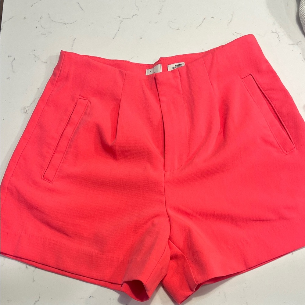 a new day High Waist Neon Pink Shorts